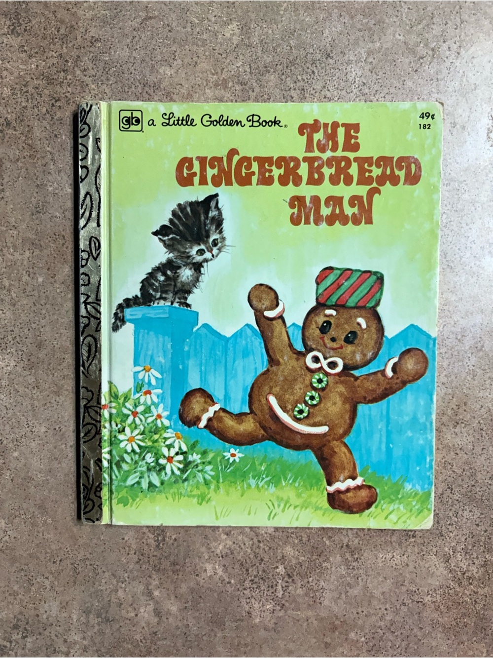 The Gingerbread Man -3rd printed 1976 Little Golden Book